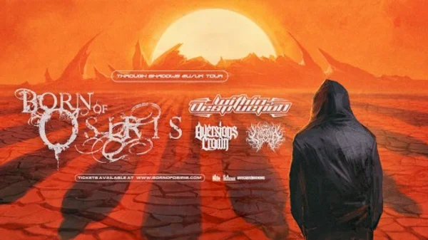 Born of Osiris — Through Shadows EU/UK Tour - Hannover — Banner