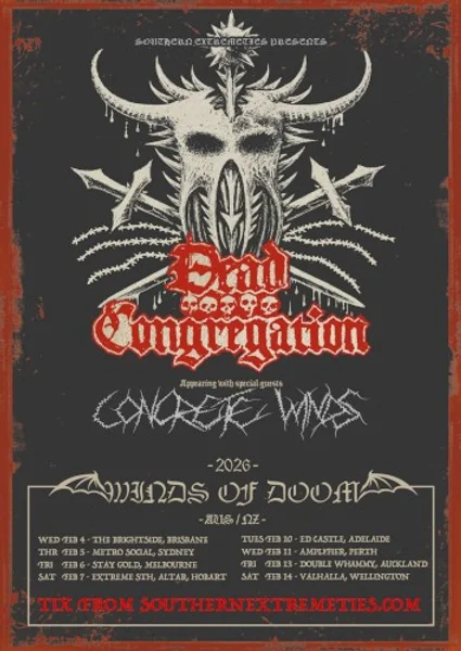 Dead Congregation — Event-Plakat