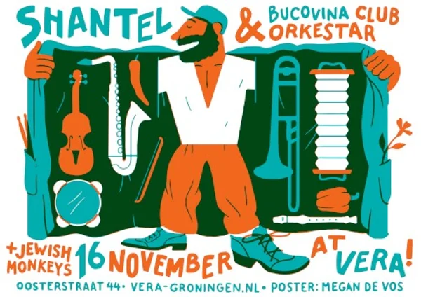 Bucovina Club Orkestar & Shantel — Poster