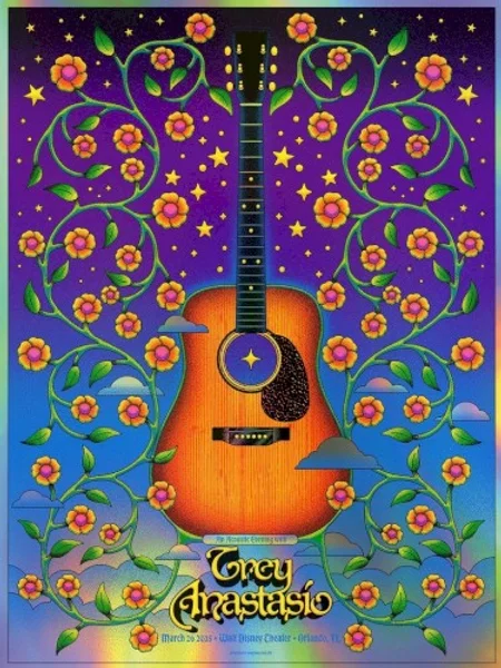 Anastasio — An Acoustic Evening with Trey Anastasio at Walt Disney Theater at Dr. Phillips Center — Poster