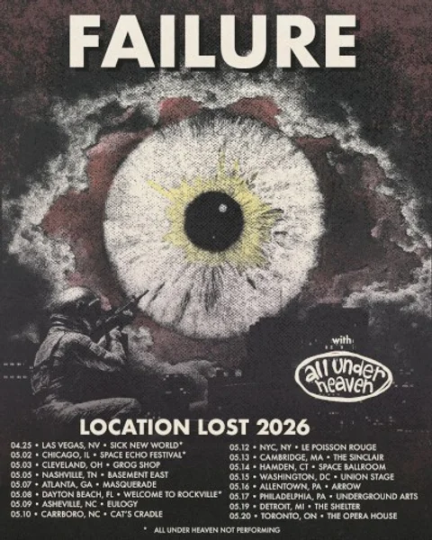 Failure — Location Lost 2026 — Poster