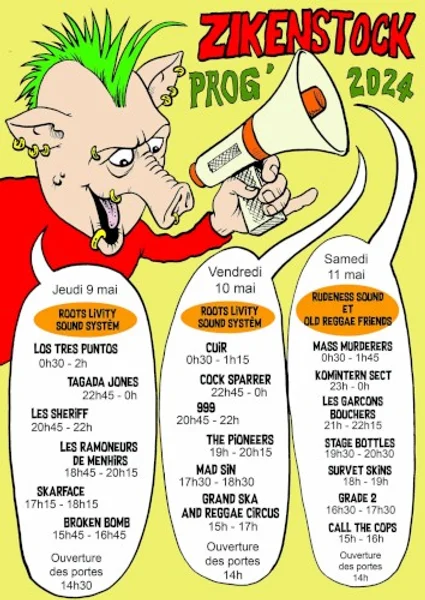 Zikenstock 2024 — Program · Schedule