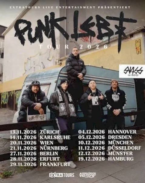 Swiss + Die Andern — Punk lebt Tour 2026 — Poster