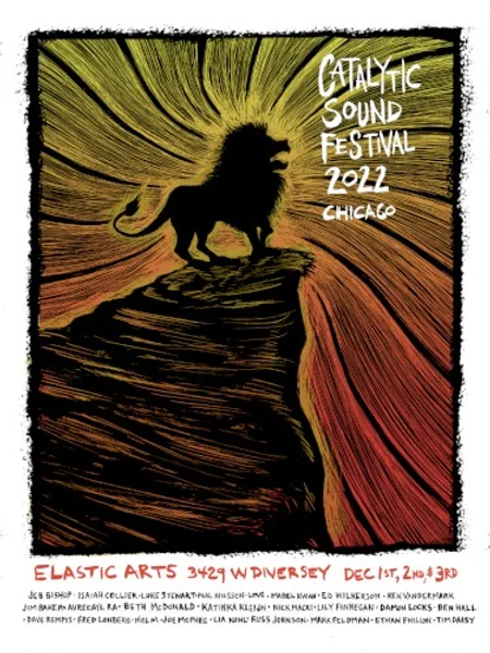 Catalytic Sound Festival 2022: Chicago — Poster