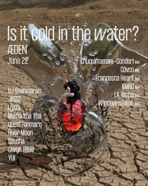 Sevyn 0000, Chuquimamani-Condori + 13 más — Is it cold in the water? — Poster