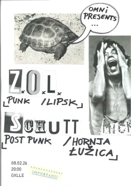 Z.O.L. & Schutt — Poster · Flyer
