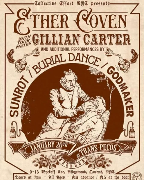 Ether Coven & Gillian Carter — Poster