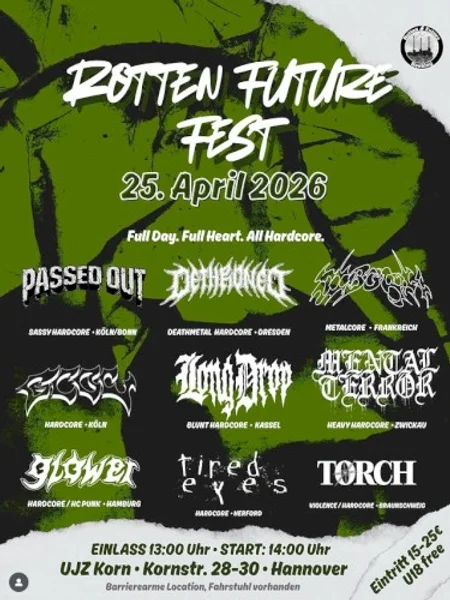 Rotten Future Fest — Poster
