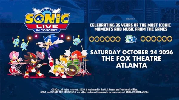 Sonic Live in Concert: Atlanta — Banner