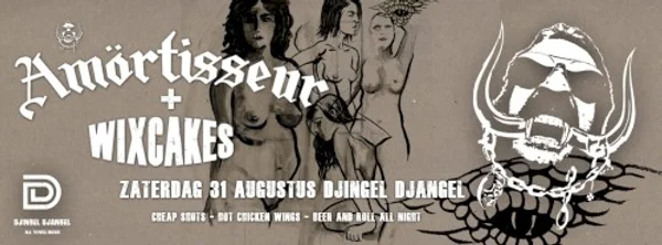 Amörtisseur — Amörtisseur + Wixcakes — Poster