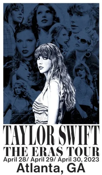 Taylor Swift — The Eras Tour — Poster