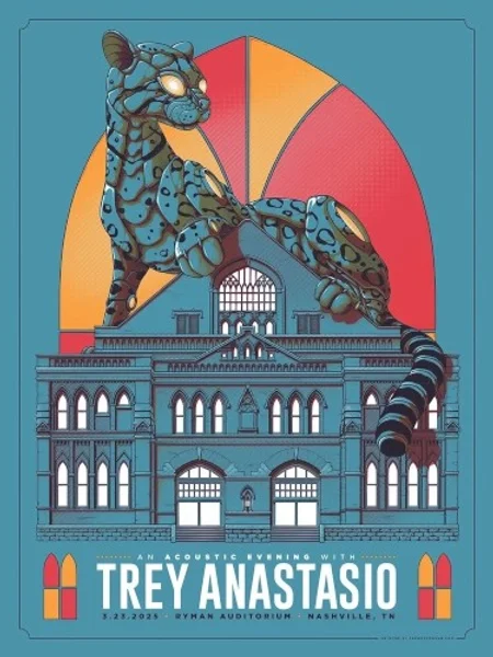 Anastasio — An Acoustic Evening with Trey Anastasio — Poster