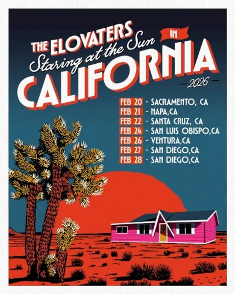 The Elovaters — Schedule · Flyer