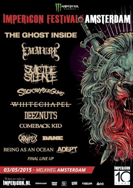 Impericon Festival 2015 - Amsterdam — Poster