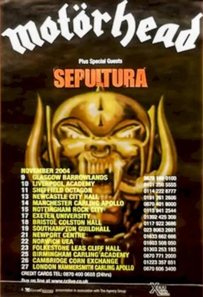 Motörhead — Flyer