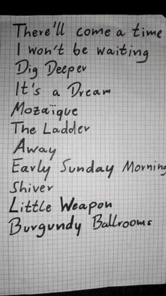 Wolf People — Setlist