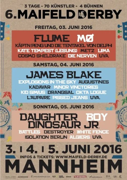Maifeld Derby 2016 — Poster