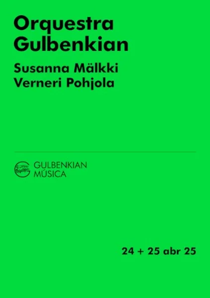 Verneri Pohjola — 1.ª de Mahler — Program