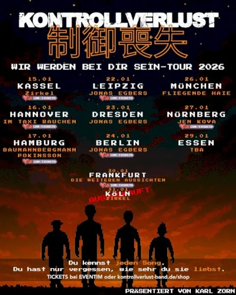 Kontrollverlust — Wir Werden Bei Dir Sein — Poster