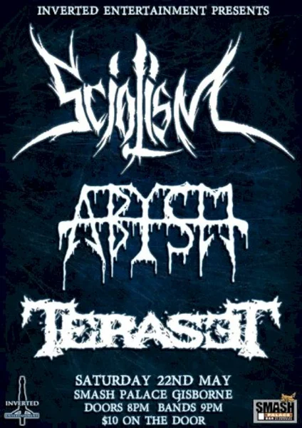 Teraset, Corpse Feast 他 6 組 — Smash Palace — Poster