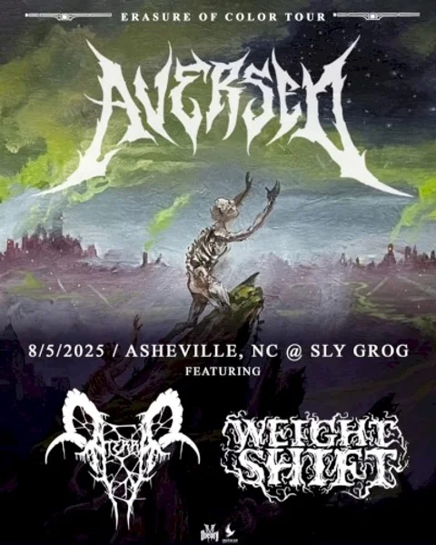 Aversed — Erasure of Color Tour — Poster