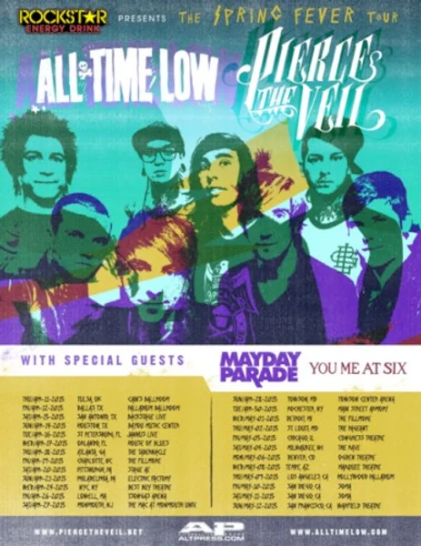 All Time Low & PTV — Poster