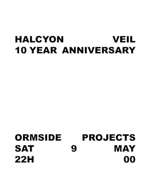 Europa, Balmainjeans + 6 weitere — Halcyon Veil 10 Year Anniversary — Poster