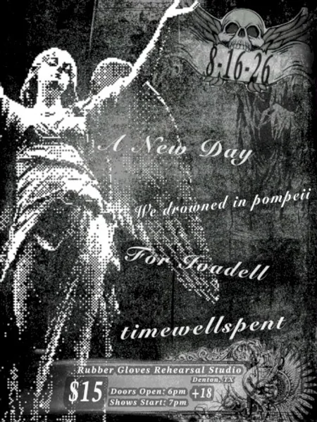 A new day, For Ivadell + 4 más — Poster