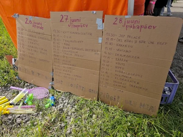 Püssi Punk 2026 — Schedule