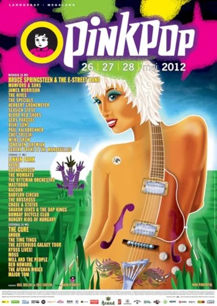 Pinkpop Festival 2012 — Poster