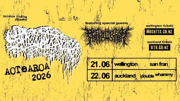 Sanguisugabogg with PeelingFlesh Aotearoa 2026, Wellington