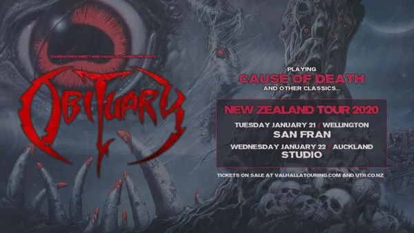 Obituary – Cause of Death NZ Tour: Wellington