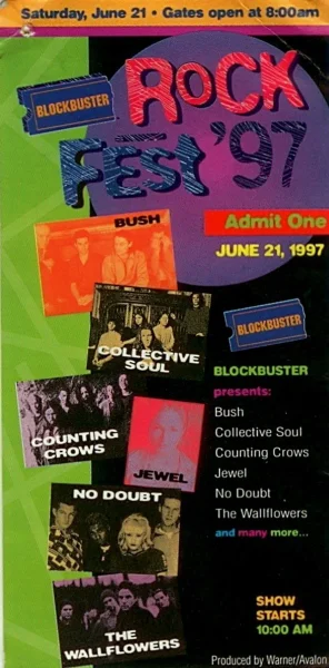 Blockbuster Rockfest 1997