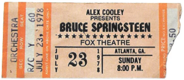 1978‐09‐30: Fox Theatre, Atlanta, GA, USA