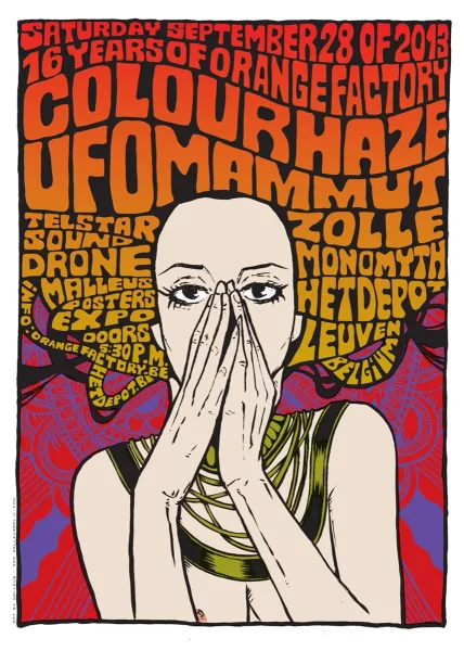 Colour Haze + Ufomammut + Monomyth + Telstar Sound Drone + ZOLLE at Het Depot