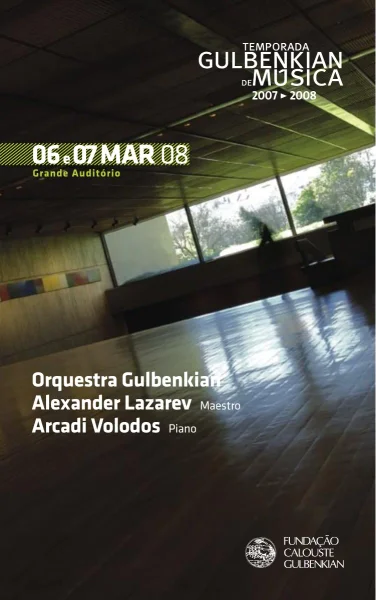 Gulbenkian Música 07/08: Arcadi Volodos e Orquestra Gulbenkian