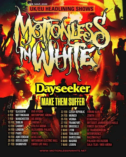Afraid of the Dark - EU Tour 2026 - Lyon
