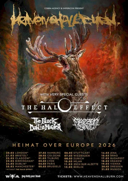 Heaven Shall Burn at Inselpark Arena