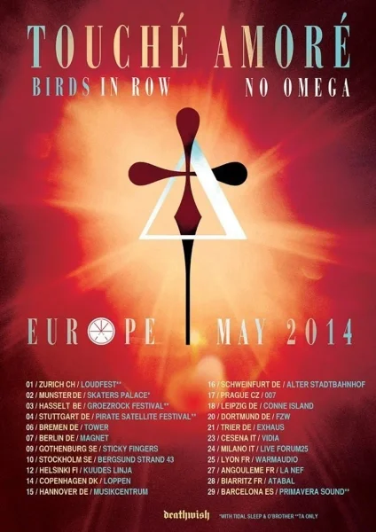 Is Survived By - EU Tour 2014 - Trier