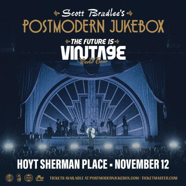 Scott Bradlee’s Postmodern Jukebox at Hoyt Sherman Place