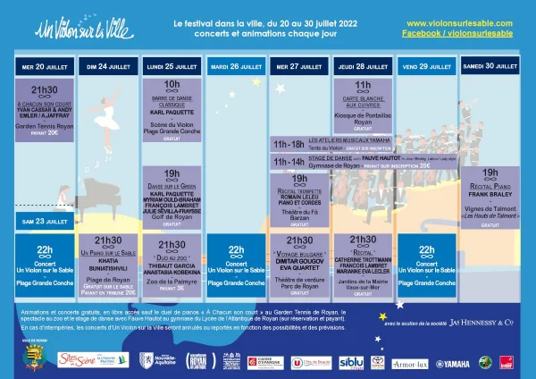 Un Violon sur la Ville 2022