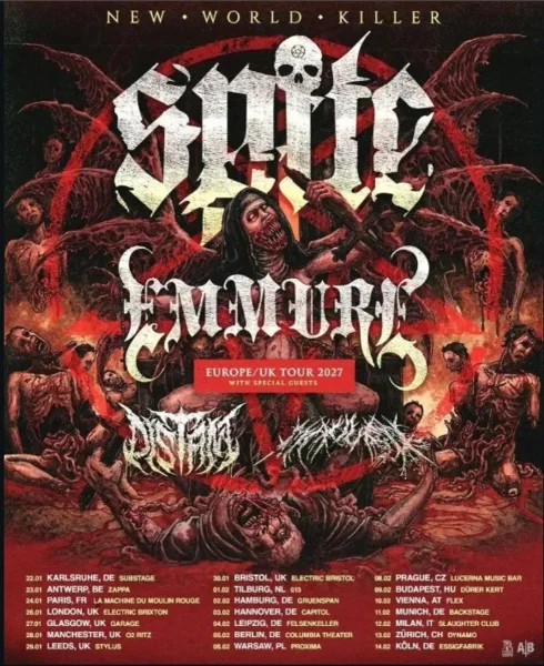 NEW WORLD KILLER Tour 2027 - Paris