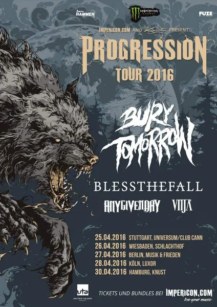 Impericon Progression Tour 2016 - Hamburg