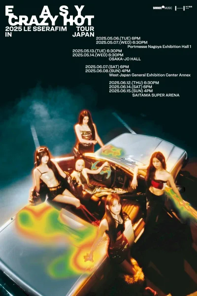 2025 LE SSERAFIM TOUR ‘EASY CRAZY HOT’ IN NAGOYA