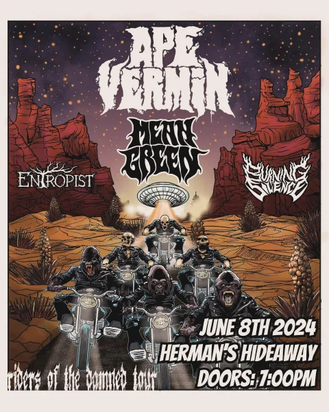 Riders of the Damned Tour: Denver, CO - Herman's Hideaway