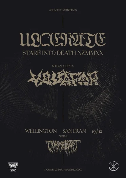 Ulcerate & Vassafor / Wellington