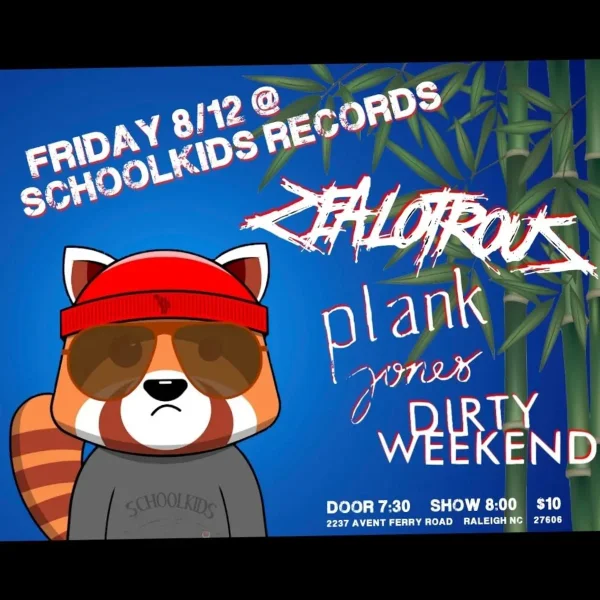 Zealotrous at Schoolkids Records