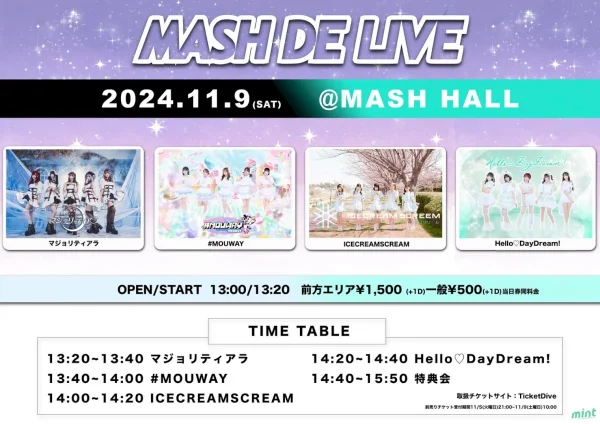 MASH DE LIVE