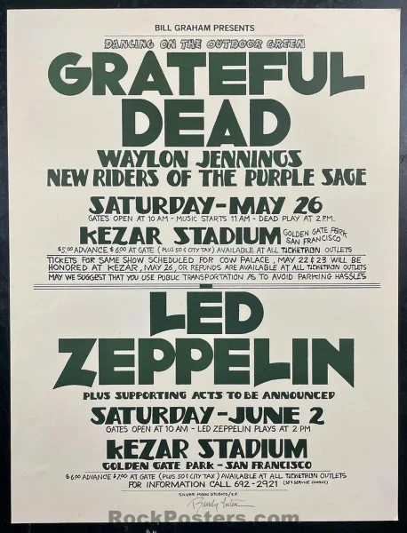 Kezar Stadium, San Francisco, CA