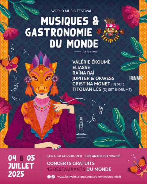 Festival Musiques et Gastronomie du Monde 2025